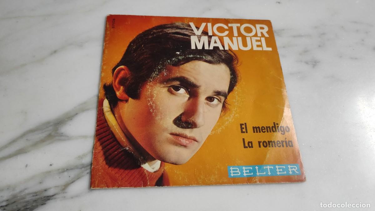 Discos de vinilo: SINGLE VICTOR MANUEL - EL MENDIGO - Foto 1
