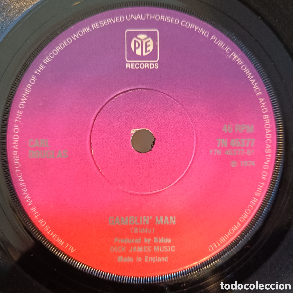 Discos de vinilo: Carl Douglas &ndash; Kung Fu Fighting - Foto 2