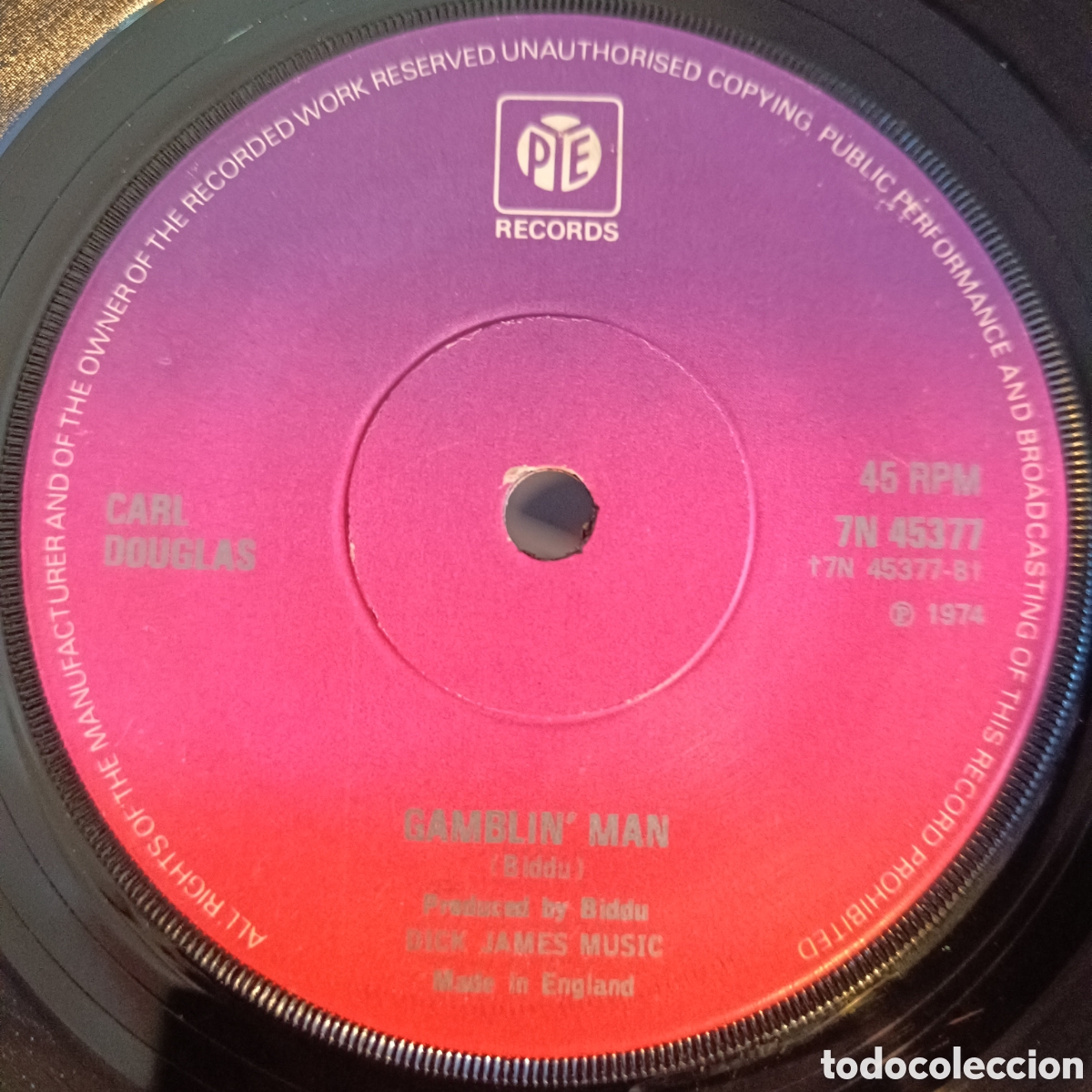 Discos de vinilo: Carl Douglas &ndash; Kung Fu Fighting - Foto 1