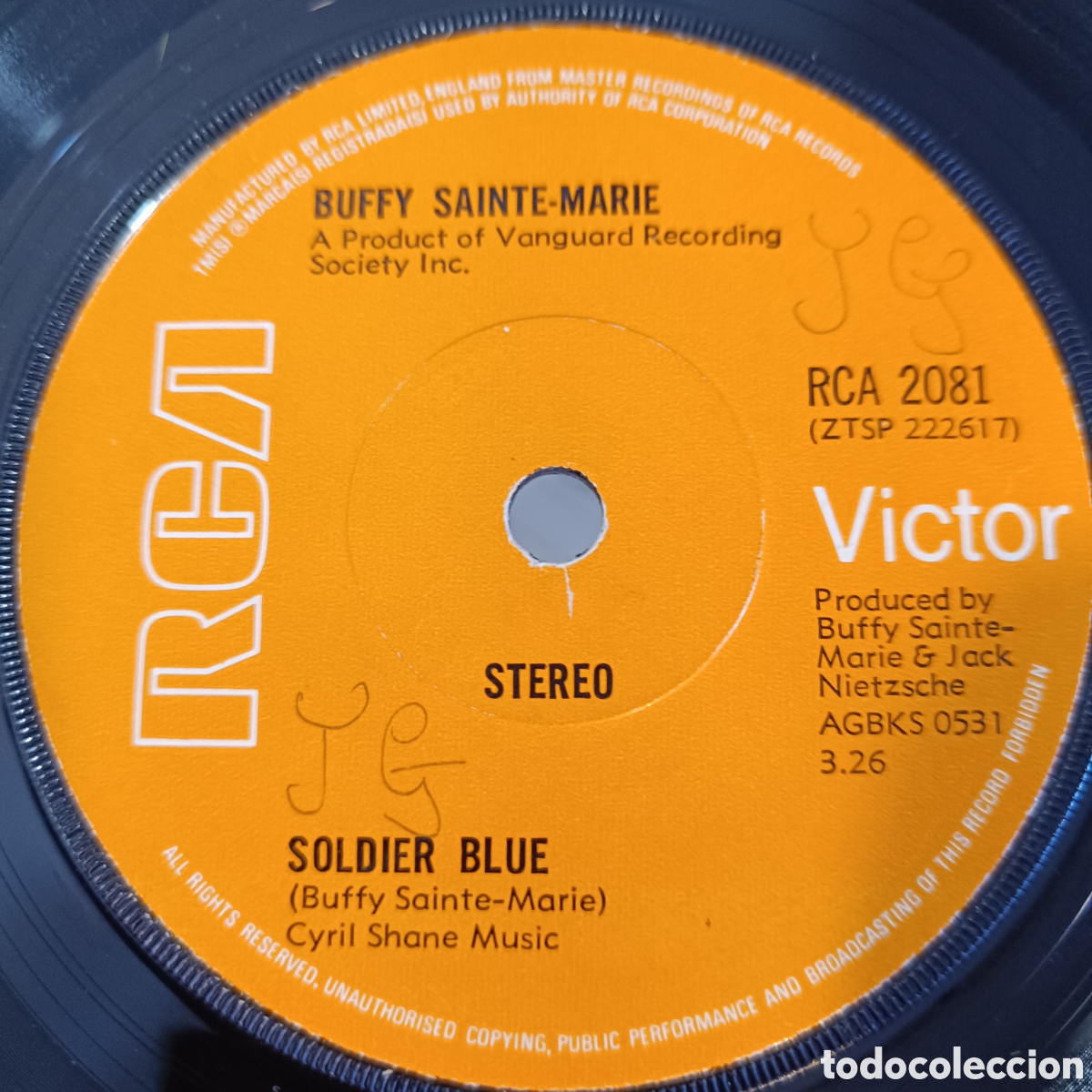 Discos de vinilo: Buffy Sainte-Marie &ndash; Soldier Blue - Foto 1