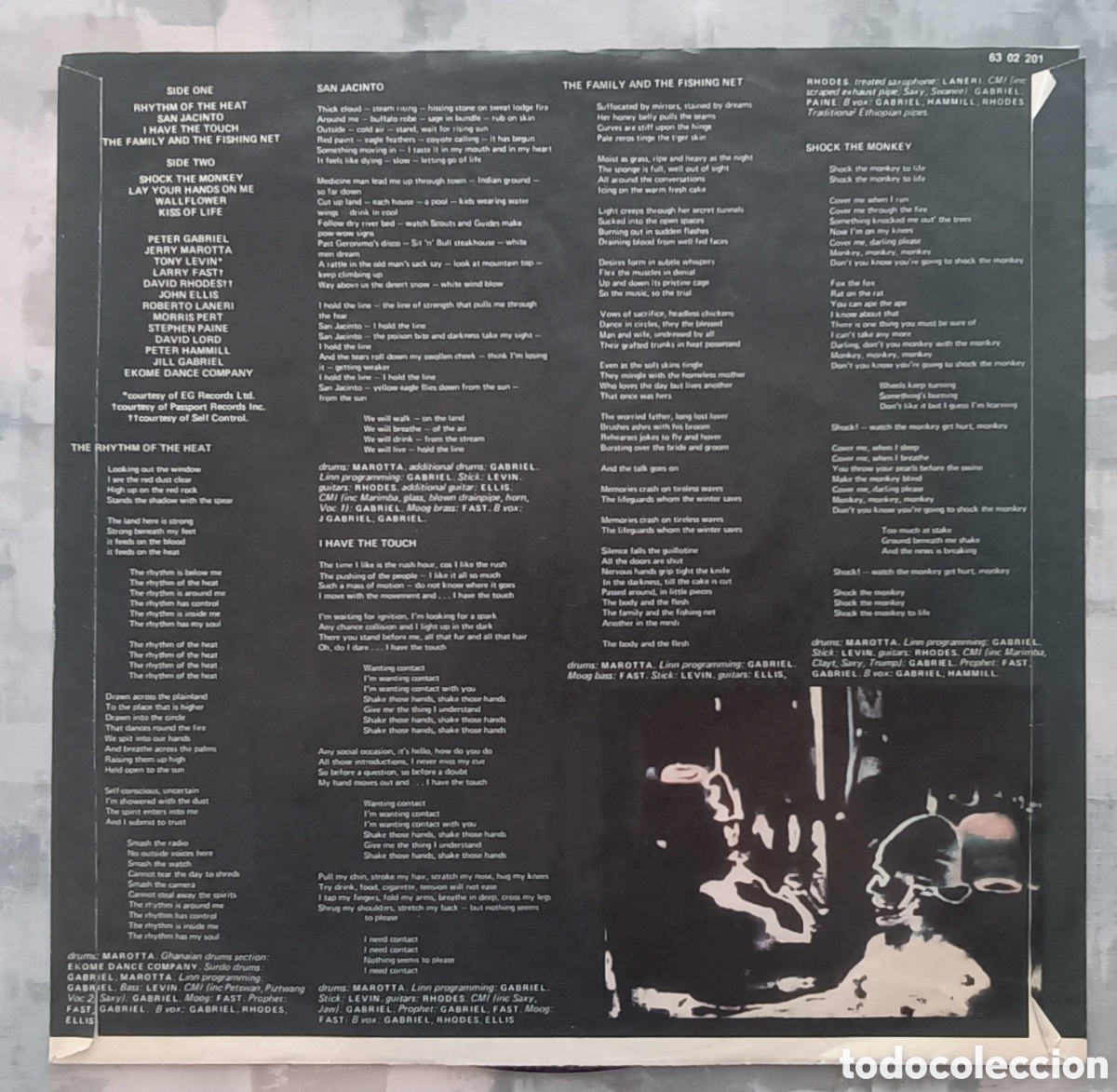 Discos de vinilo: Peter Gabriel, 1982 - n&ordm;4, Charisma - Foto 4
