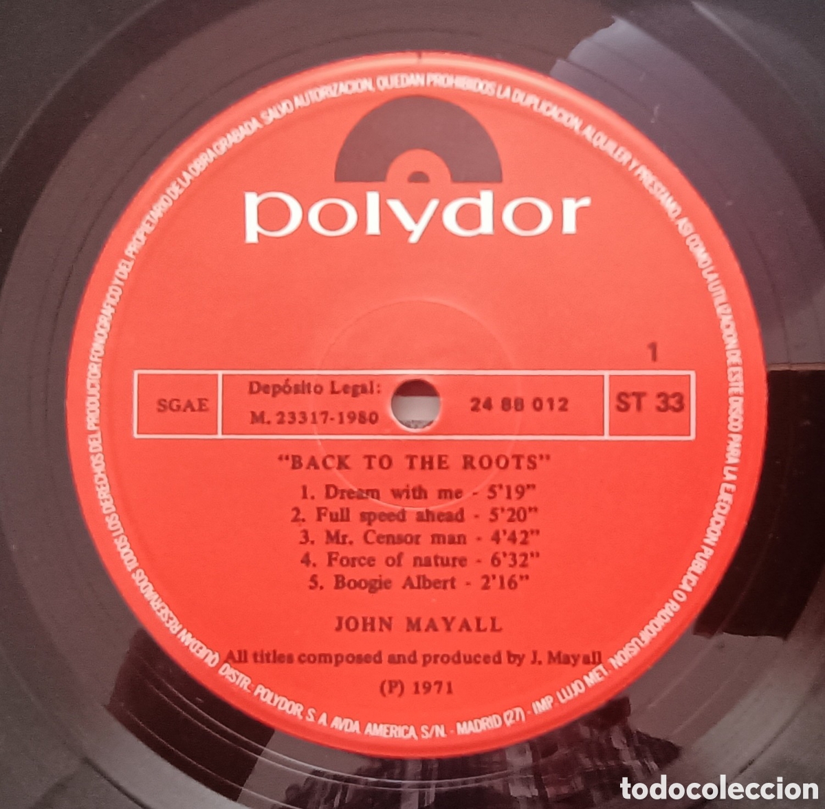 Discos de vinilo: John Mayall - Back to the roots - Foto 4