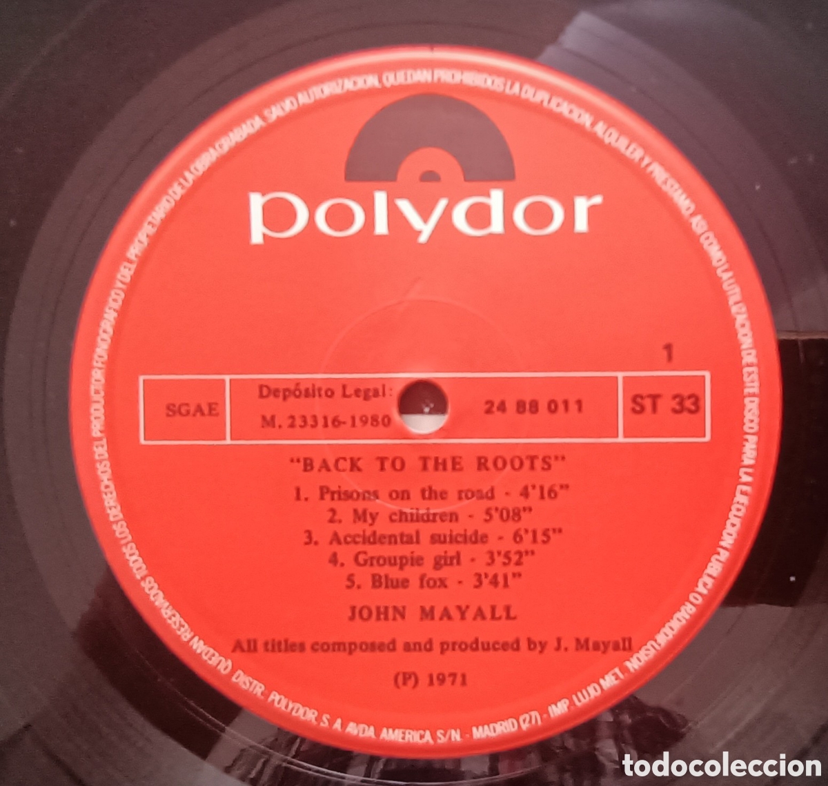Discos de vinilo: John Mayall - Back to the roots - Foto 5