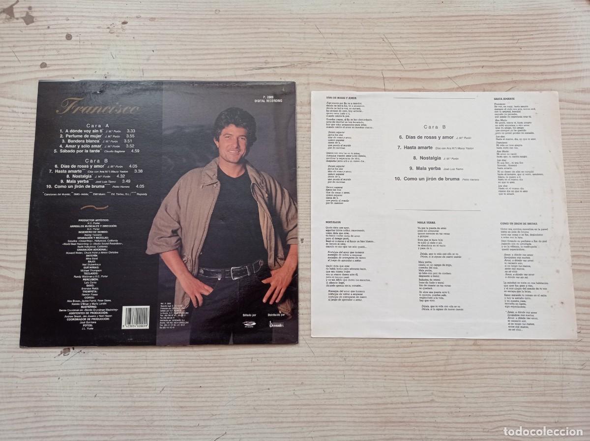 Discos de vinilo: Francisco - Bandera Blanca LP - Foto 2