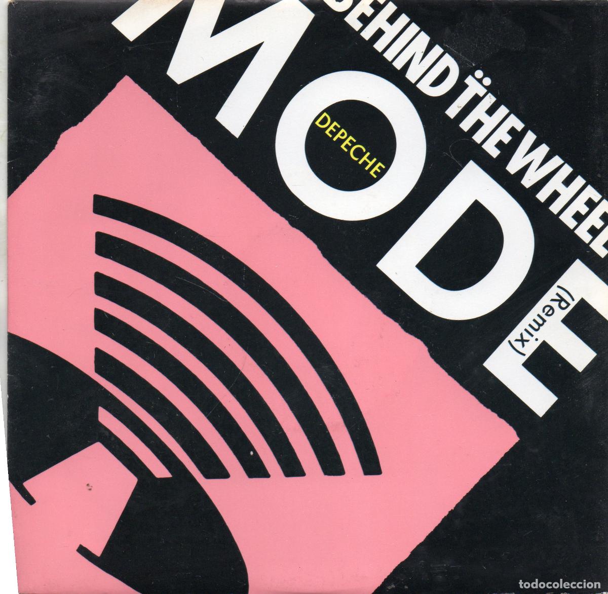 Discos de vinilo: DEPECHE MODE - BEHIND THE WHEEL - SINGLE - 1987 - UK - Foto 1