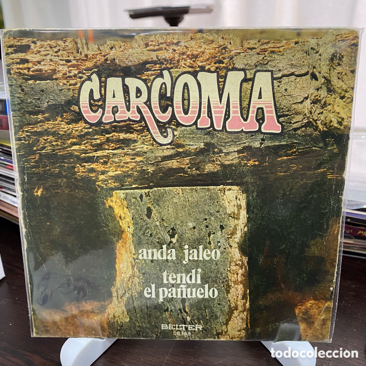 Discos de vinilo: Carcoma - Anda Jaleo / Tend&iacute; El Pa&ntilde;uelo (7&rdquo;) - Foto 1