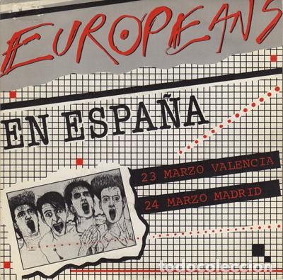 Discos de vinilo: Europeans &ndash; En Espa&ntilde;a - PROMOCIONAL - Foto 1