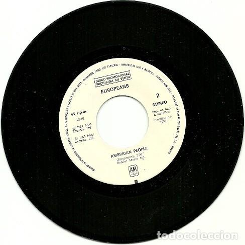 Discos de vinilo: Europeans &ndash; En Espa&ntilde;a - PROMOCIONAL - Foto 2