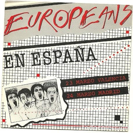 Discos de vinilo: Europeans &ndash; En Espa&ntilde;a - PROMOCIONAL - Foto 3