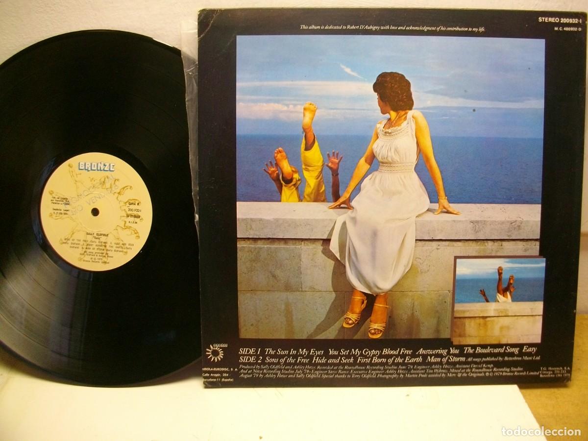 Discos de vinilo: Sally Oldfield &ndash; Easy LP PROMOCIONAL - Foto 3