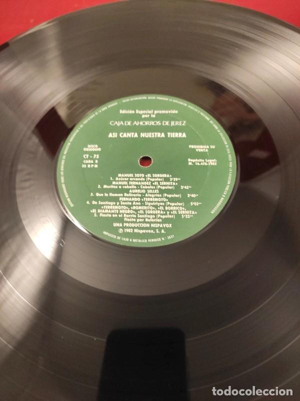 Discos de vinilo: LP Asi canta nuestra tierra - Foto 3