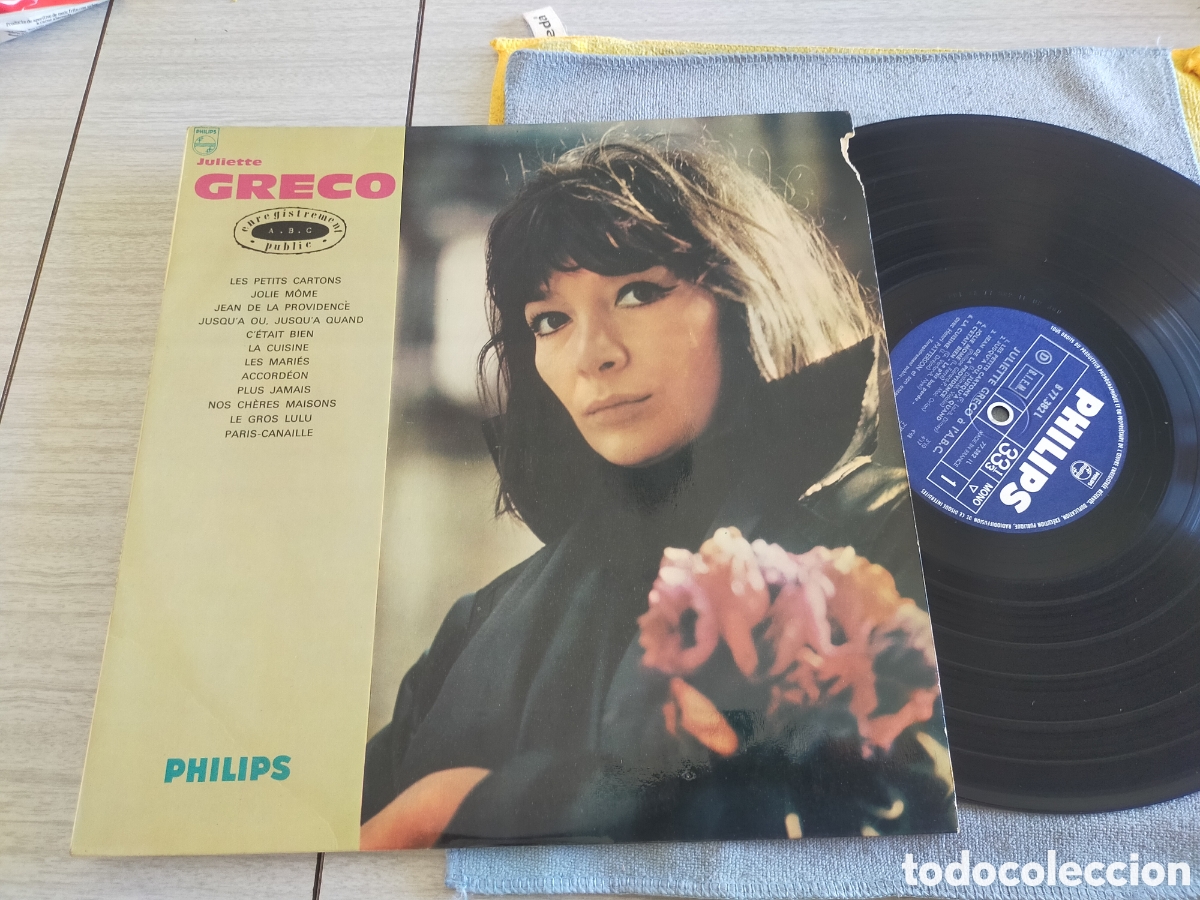 Discos de vinilo: Juliette greco lp a lA.B.C. Francia - Foto 1