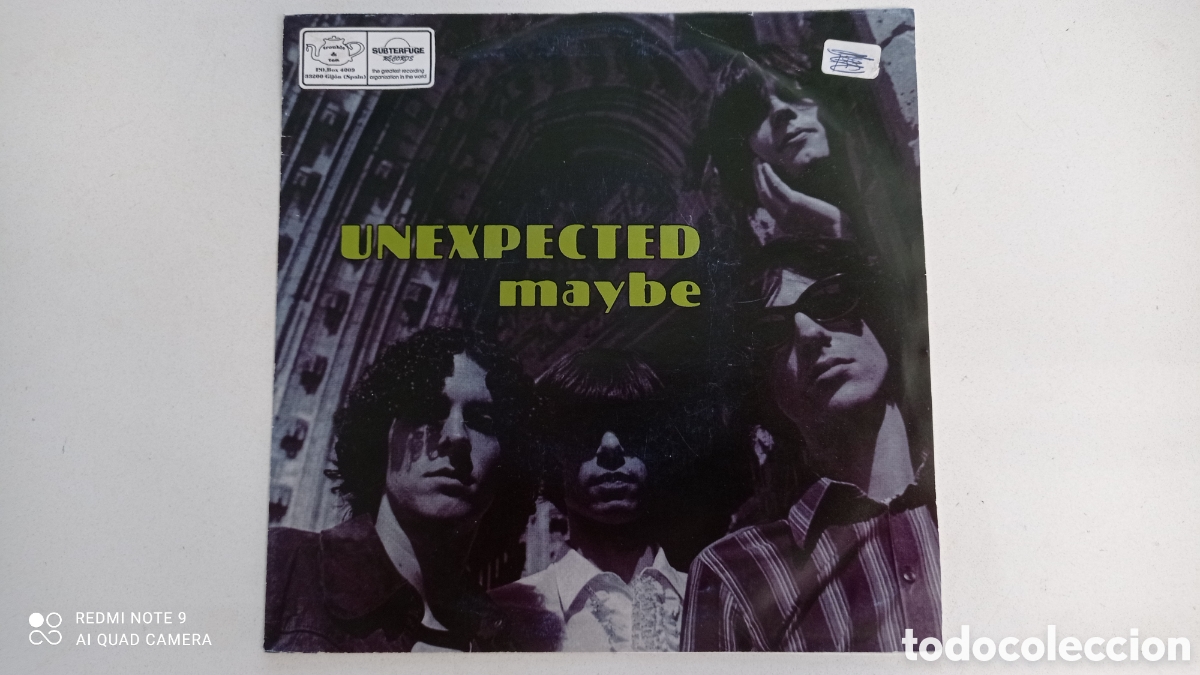 Discos de vinilo: UNEXPECTED - Maybe + 2 - SINGLE TROUBLE TEA 1998 // GARAGE MOD BEAT - Foto 1