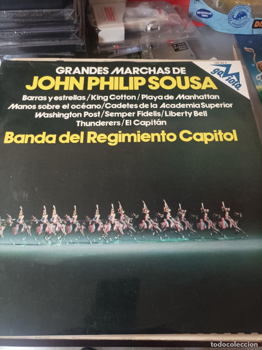 Discos de vinilo: Grandes marchas de John Philip sousa - Foto 1
