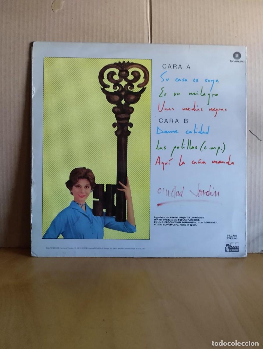 Discos de vinilo: CIUDAD JARDIN ---- DAME CALIDAD - Foto 2