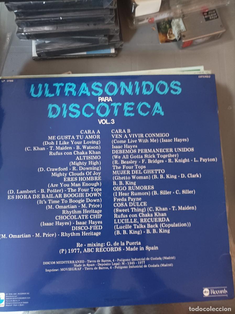 Discos de vinilo: Ultrasonidos para discoteca. Vol 3 - Foto 2