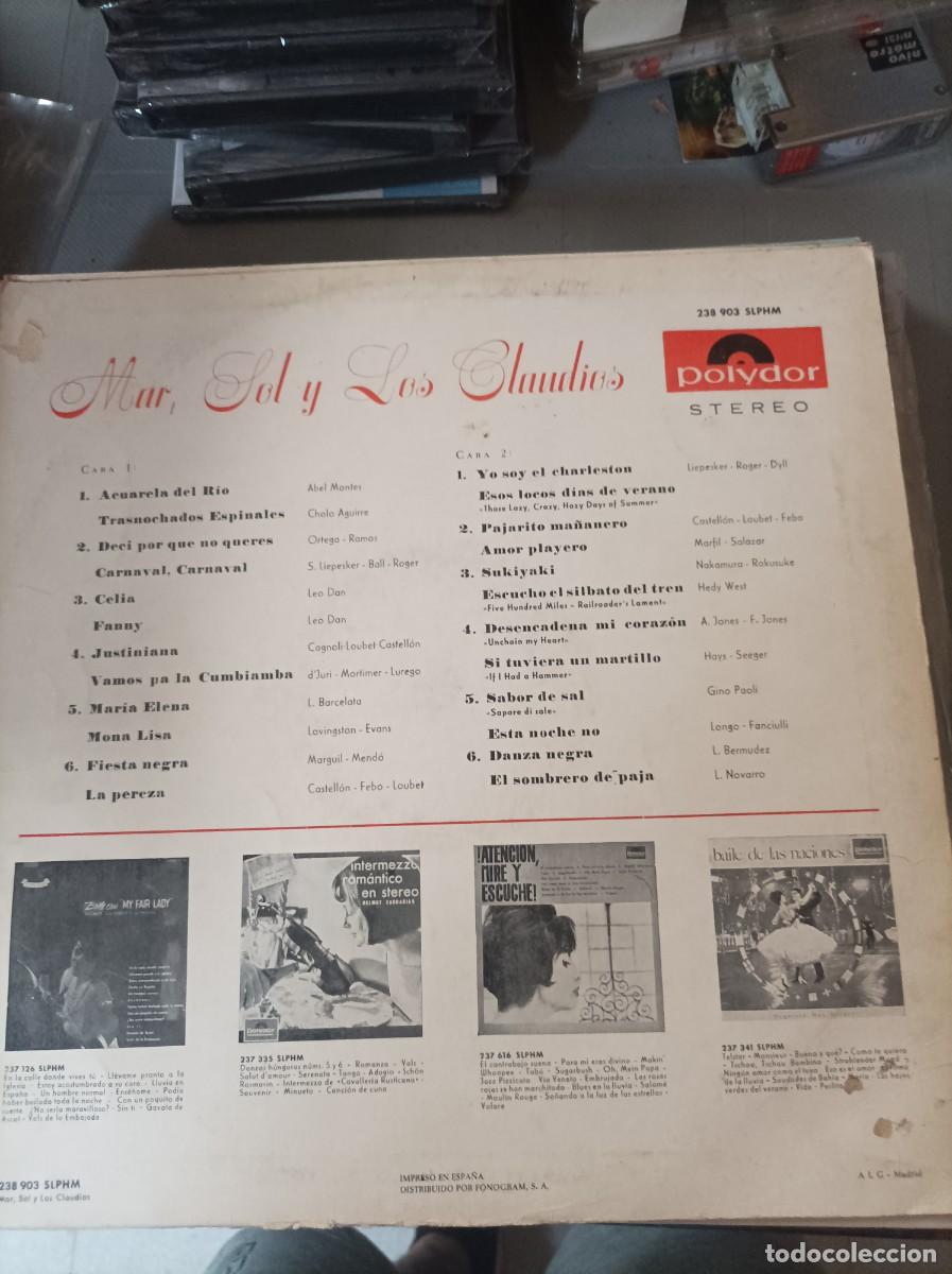 Discos de vinilo: Mar, sol y los claudios - Foto 2