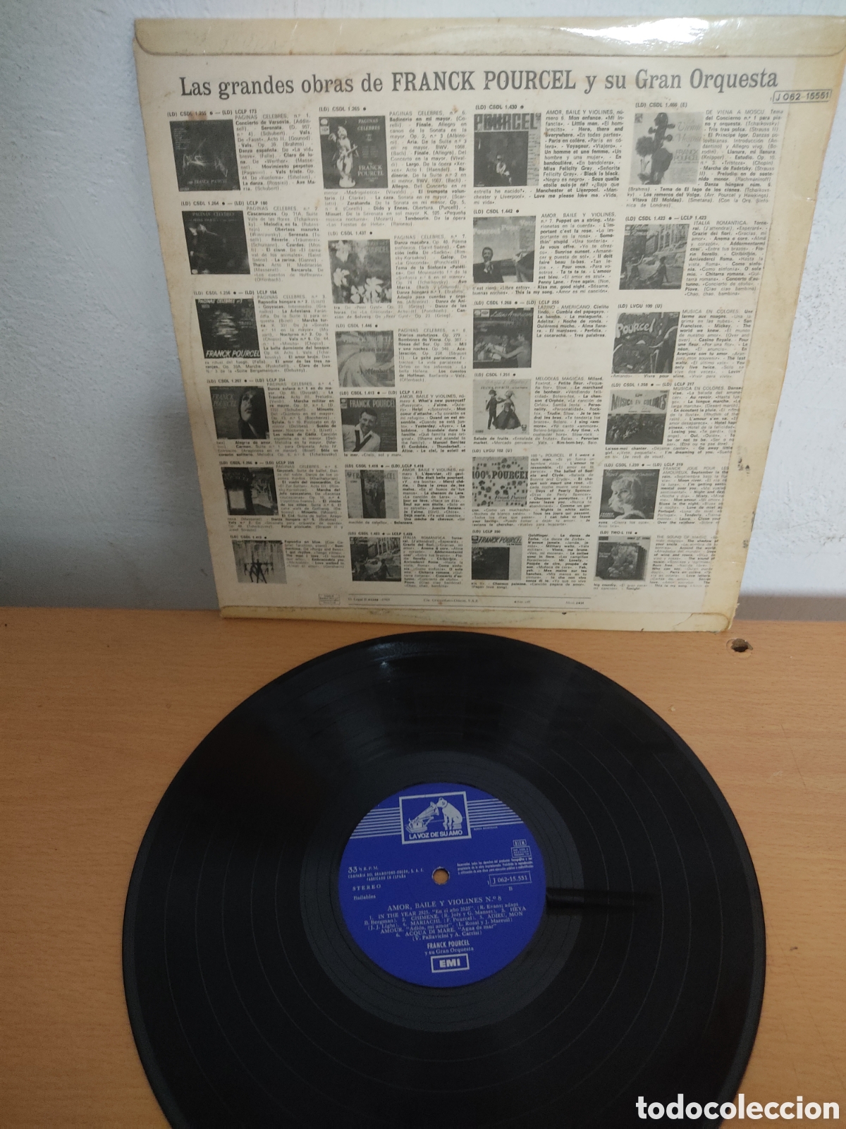Discos de vinilo: Lp de Franck pourcel - Foto 2