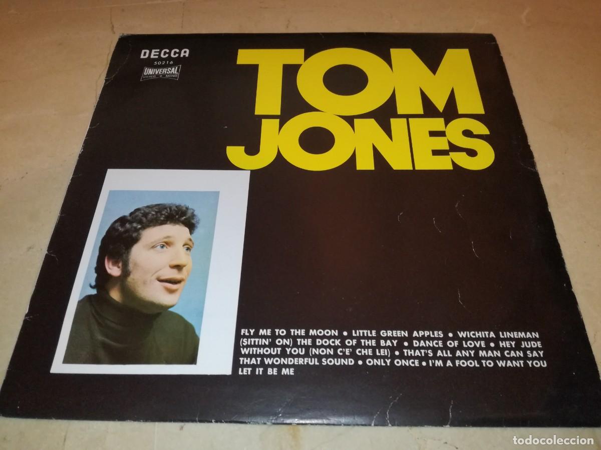 Discos de vinilo: TOM JONES-ORIGINAL ESPA&Ntilde;OL 1970-EDICION ESPECIAL CIRCULO DE LECTORES