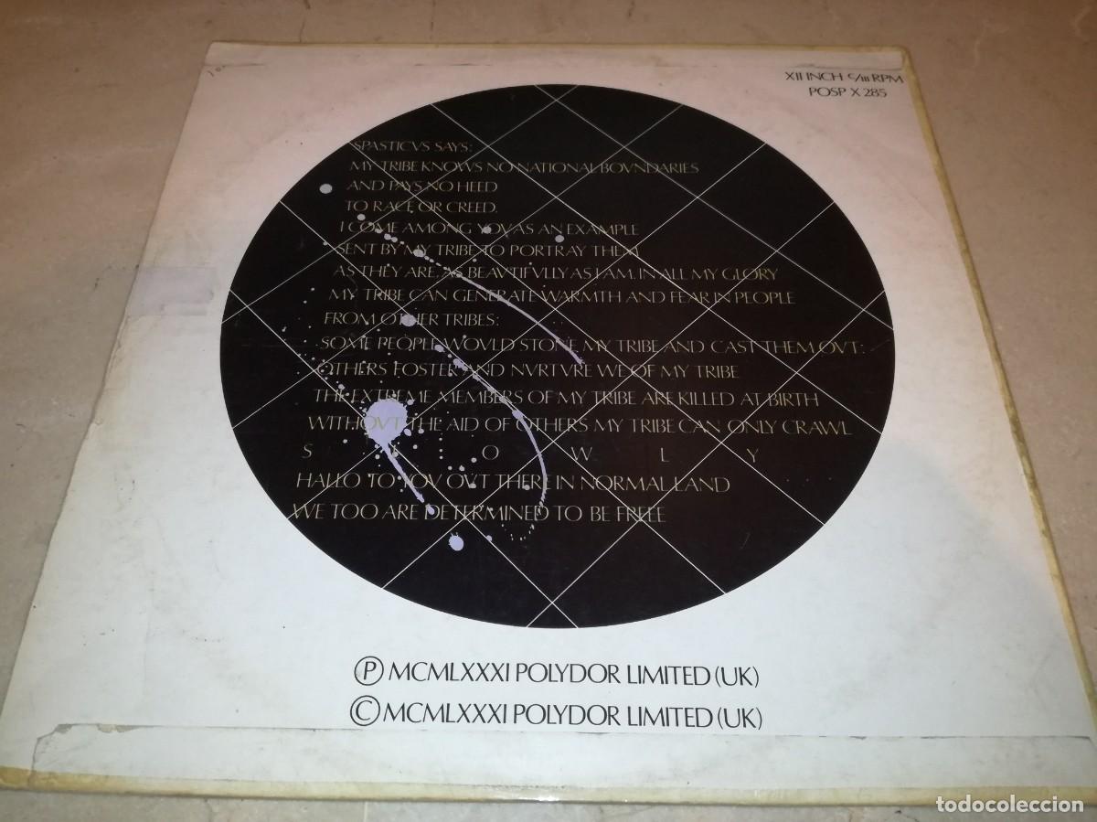 Discos de vinilo: IAN DURY-SPASTICUS AUTISTICUS-ORIGINAL UK 1981 - Foto 2