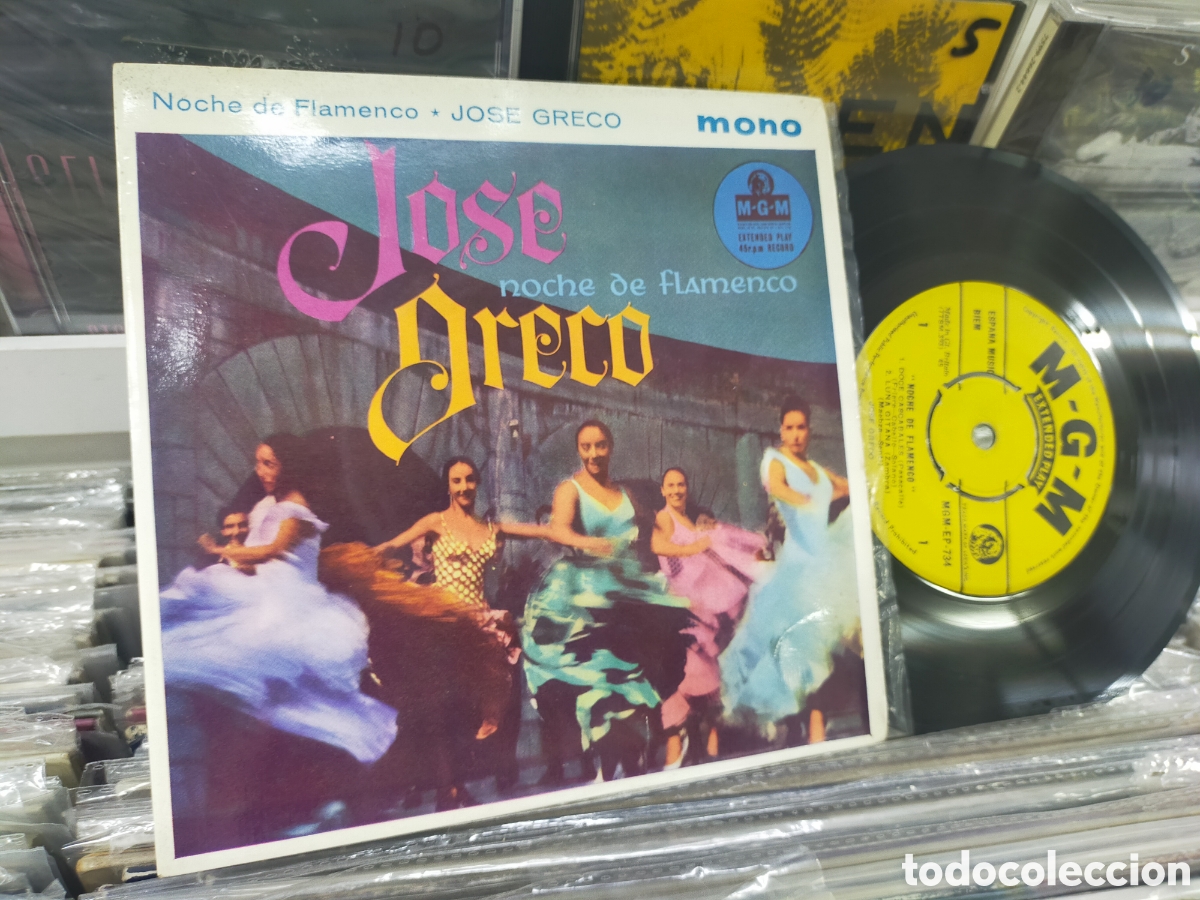 Discos de vinilo: Jos&eacute; greco ep doce cascabeles + 3 Inglaterra - Foto 1