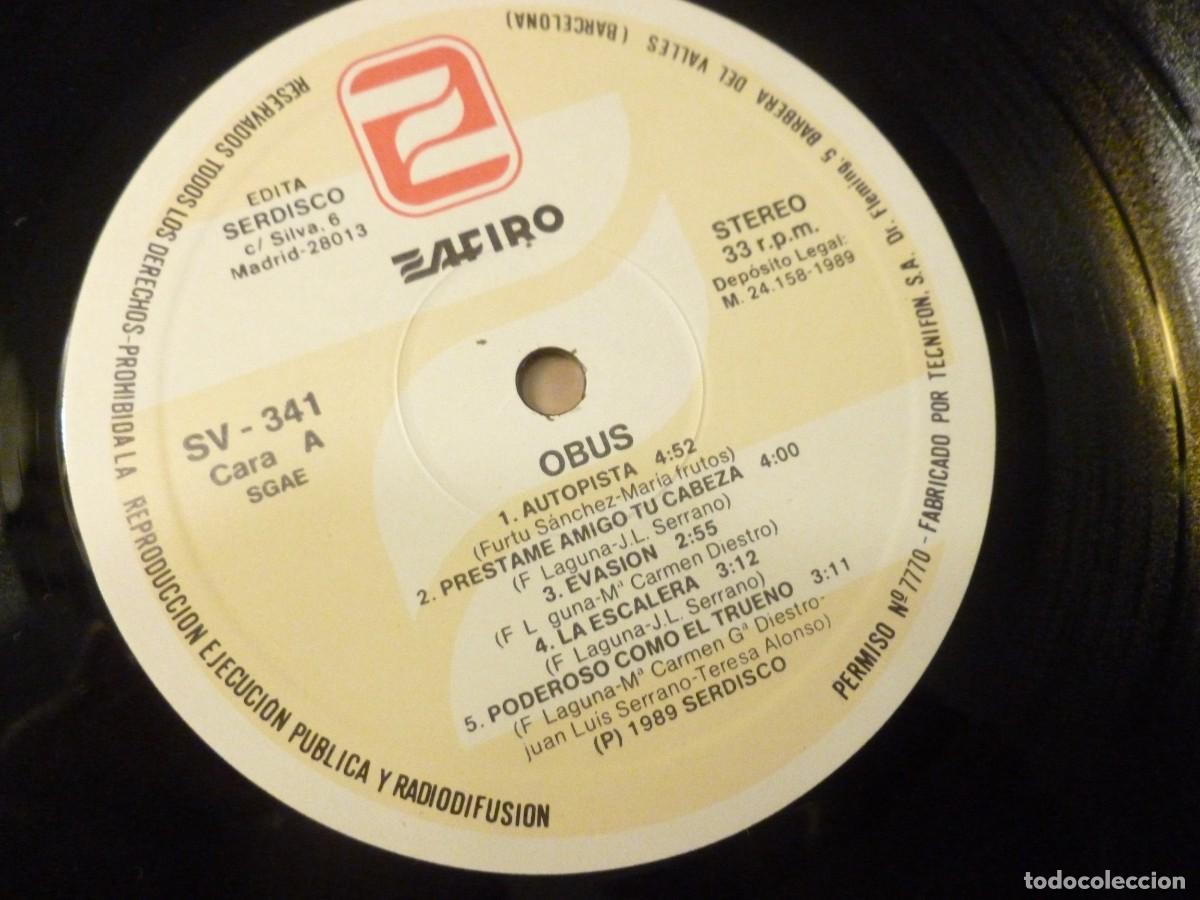Discos de vinilo: Obus LP Recopilaci&oacute;n Vinilo - Foto 8