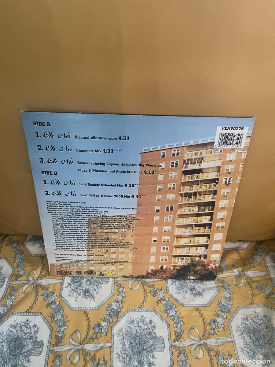 Discos de vinilo: Noreaga Oh No, Original & Remixes - Foto 2