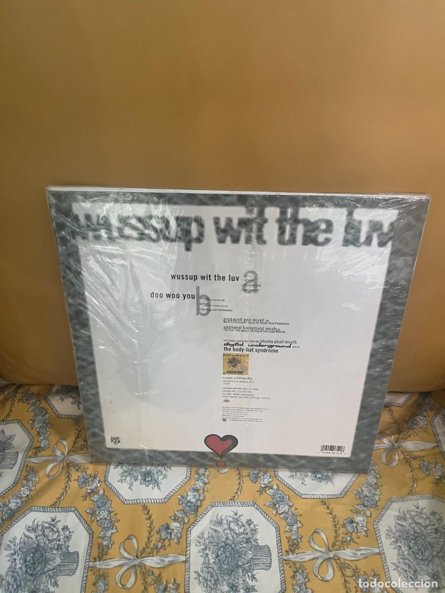 Discos de vinilo: Digital Underground Wussup Wit The Luv - Foto 2