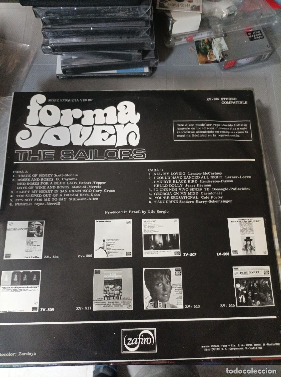 Discos de vinilo: Forma joven. The sailors - Foto 2