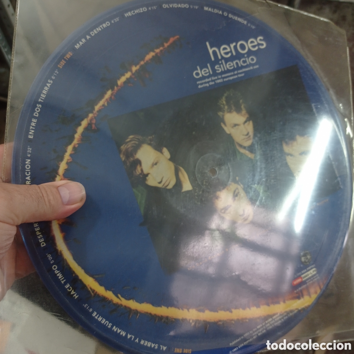Discos de vinilo: LP heroes del silencio - 1993 - Foto 6