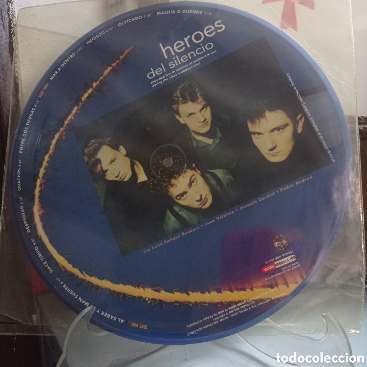 Discos de vinilo: LP heroes del silencio - 1993 - Foto 1