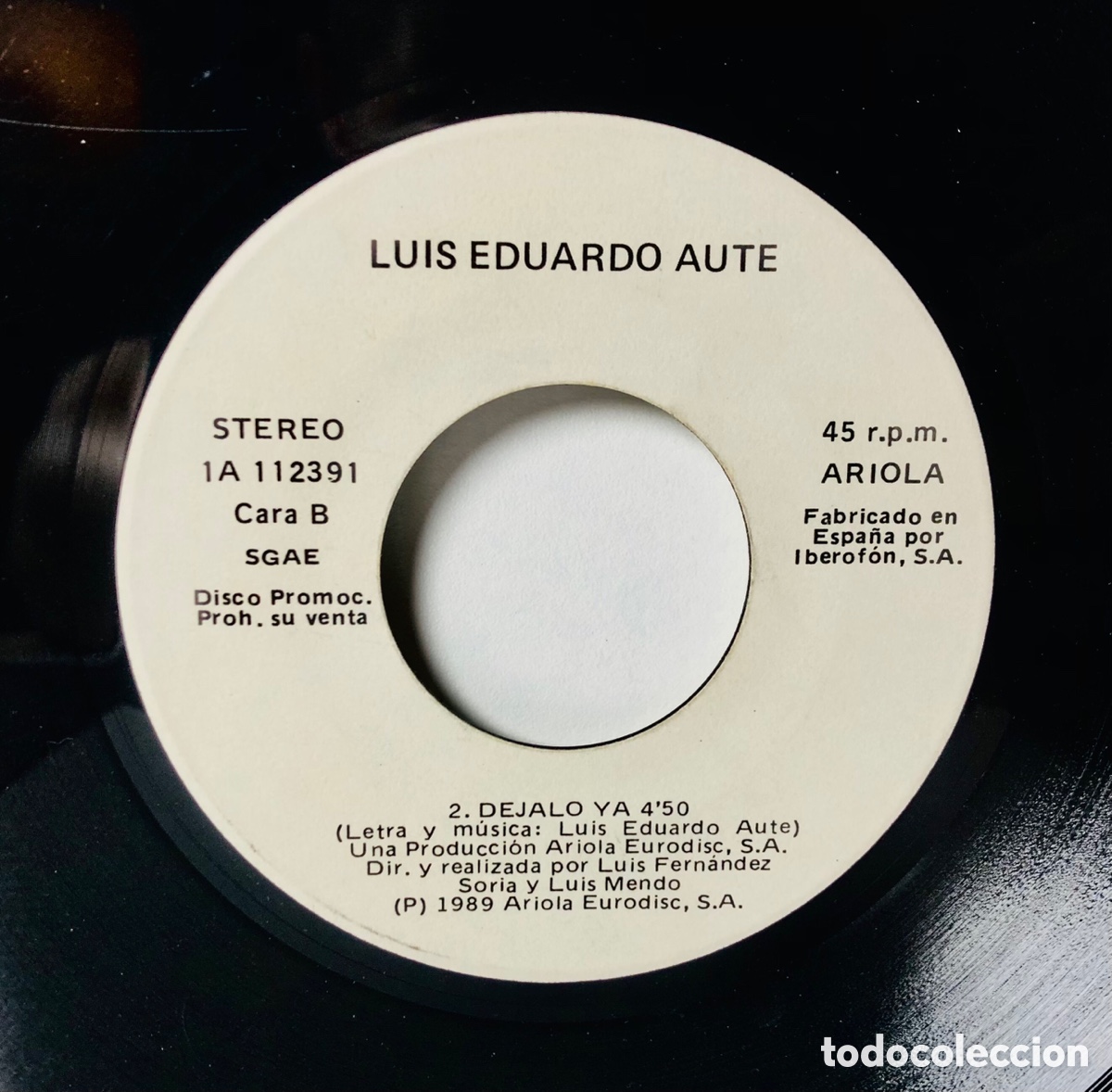Discos de vinilo: LUIS EDUARDO AUT&Eacute;NTICA &ldquo;LA BELLEZA&rdquo; - Foto 4