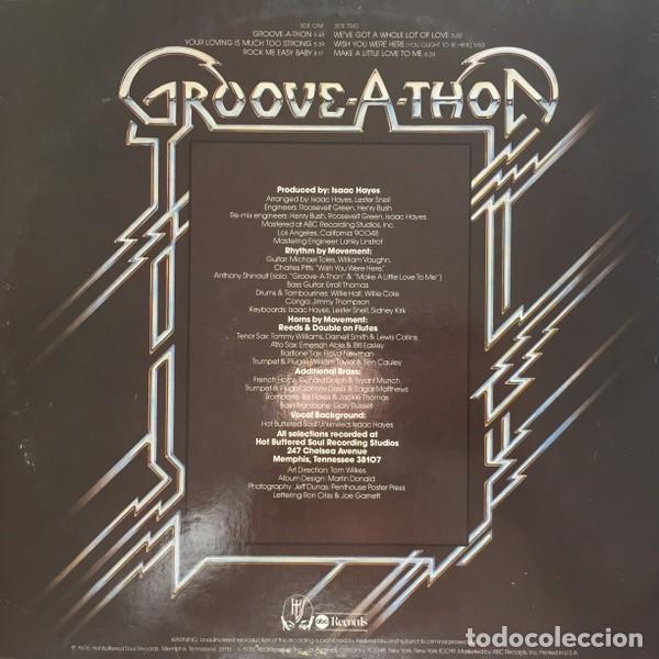 Discos de vinilo: Isaac Hayes &lrm;&ndash; Groove-A-Thon - Foto 2