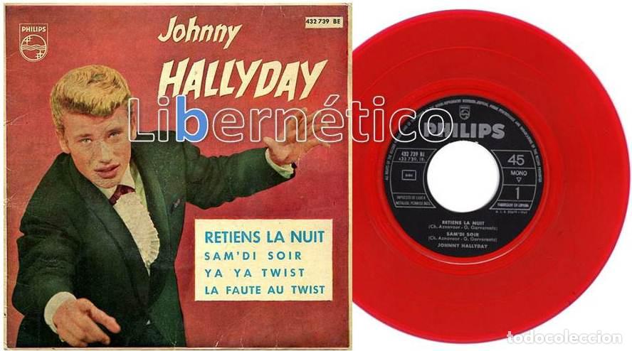 Discos de vinilo: Johnny Hallyday &ndash; Retiens La Nuit - Foto 1