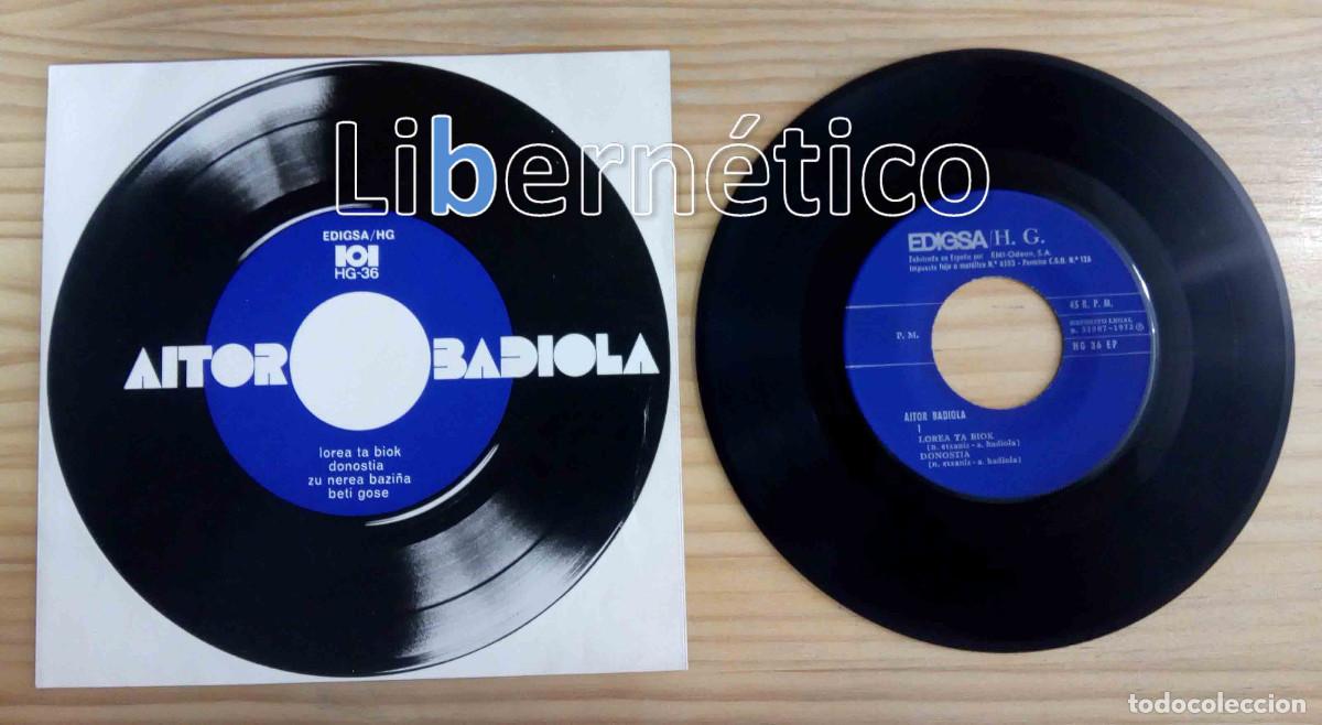 Discos de vinilo: Aitor Badiola &ndash; Lorea Ta Biok - Foto 1
