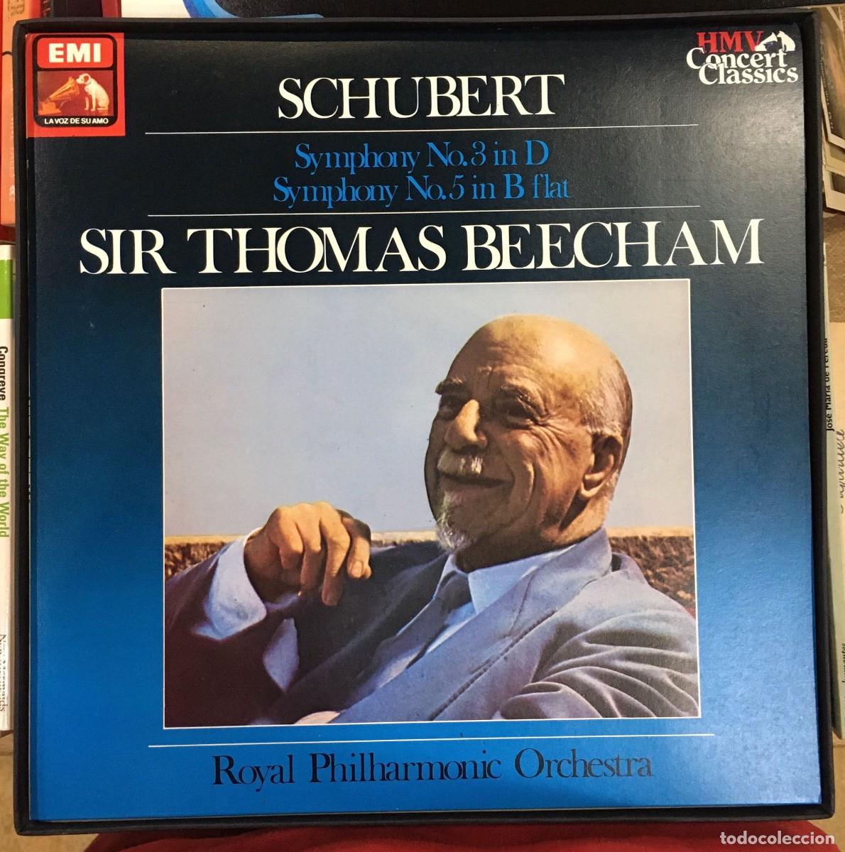 Discos de vinilo: Sir Thomas Beecham. Royal Philharmonic Orchestra. EMI-Odeon, 1960. - Foto 3