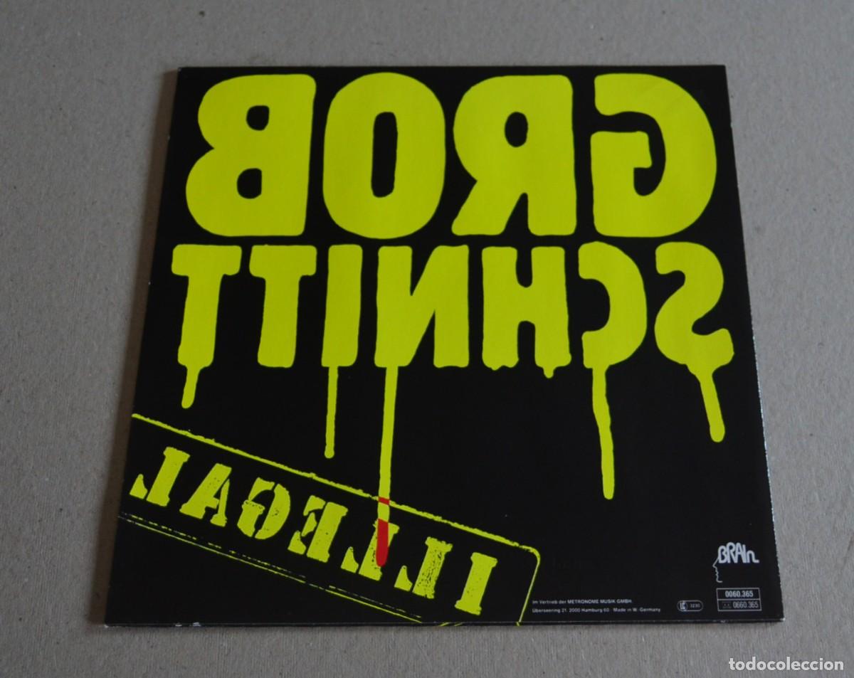 Discos de vinilo: GROBSCHNITT - ILLEGAL (ed. ALEMANIA 1981) - Foto 2