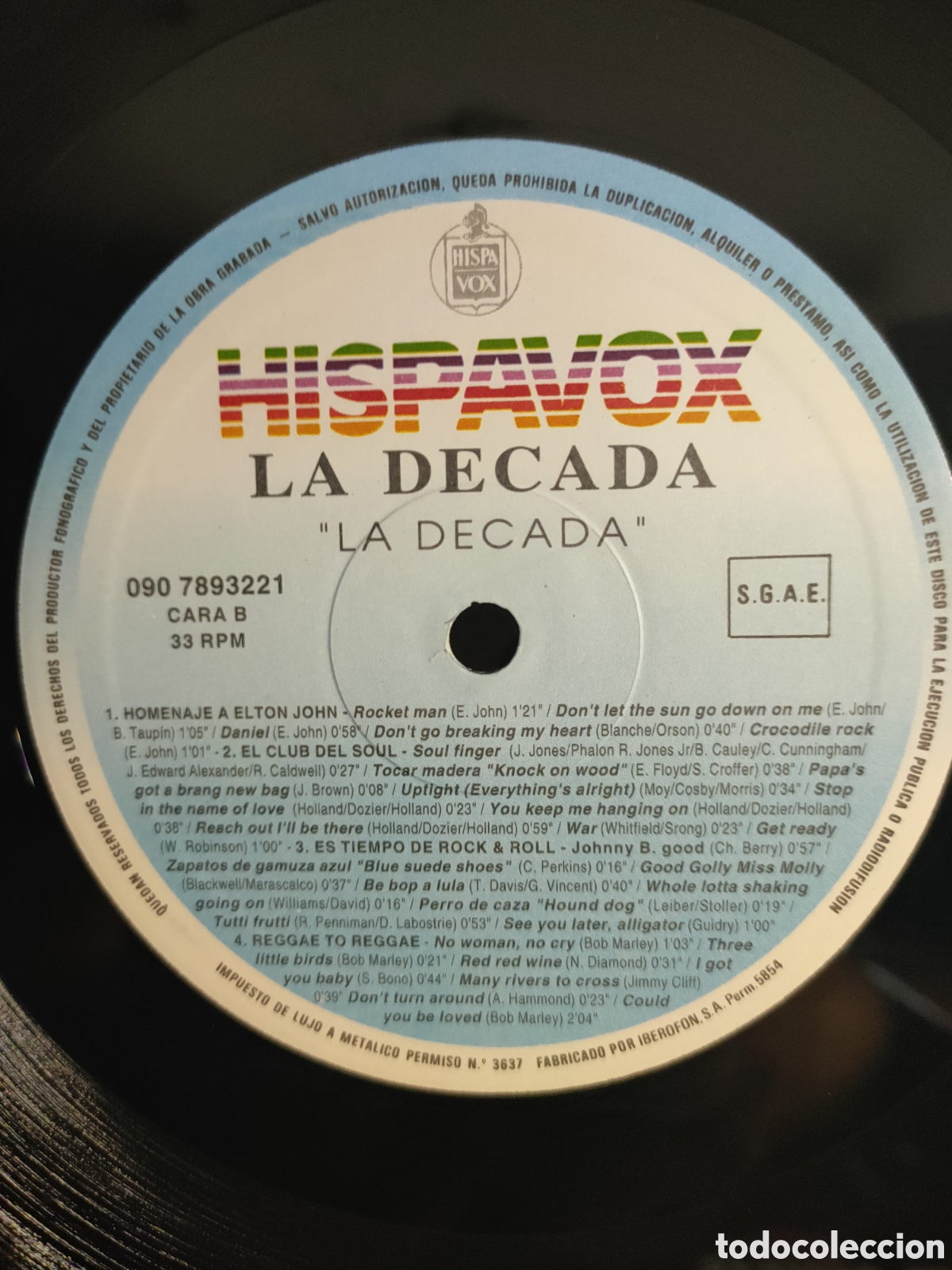 Discos de vinilo: La D&eacute;cada &ndash; La D&eacute;cada . 1993 original Spain LP disco vinilo 12&rdquo; - Foto 4