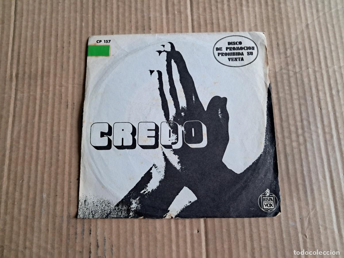 Discos de vinilo: WALDO DE LOS RIOS - CREDO SINGLE PROMOCIONAL 1972 - Foto 1