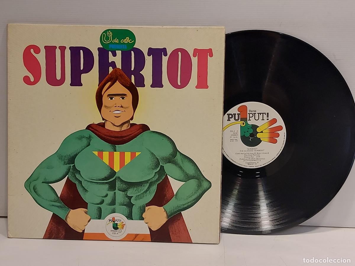 Discos de vinilo: U DE CUC / SUPERTOT / LP GATEFOLD-PUPUT-1978 / MBC. ***/*** - Foto 1