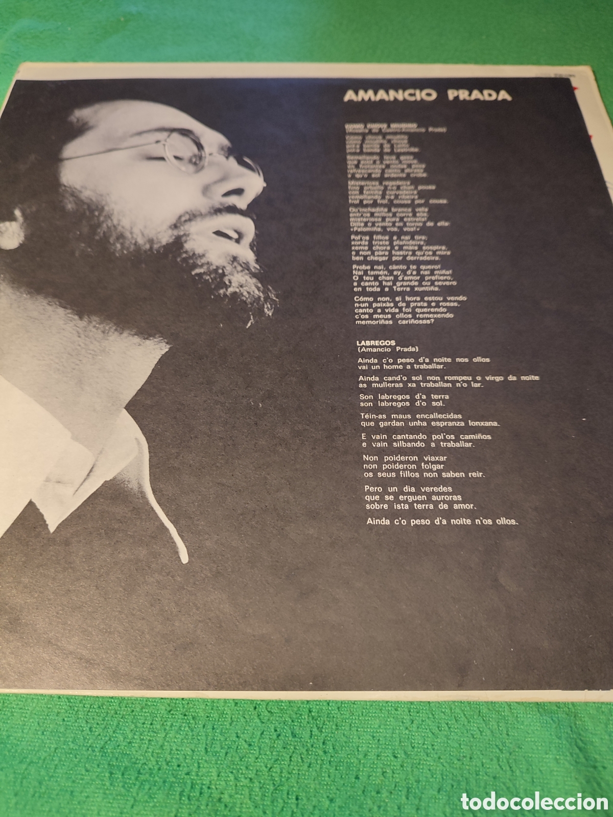 Discos de vinilo: Amancio Prada - Vida e morte - Foto 2