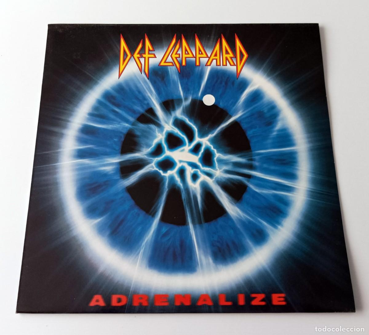 Discos de vinilo: LP DEF LEPPARD - ADRENALIZE - Foto 1