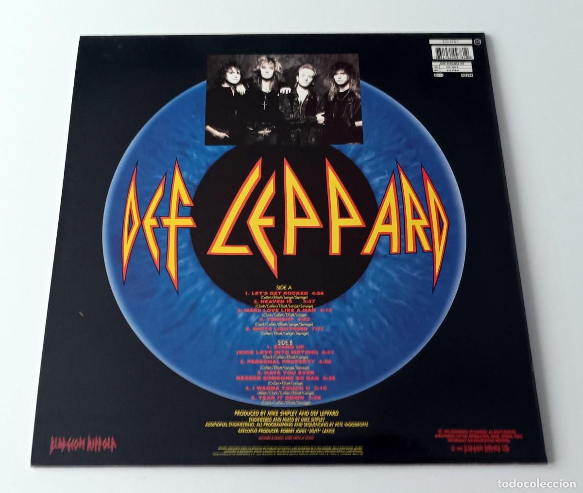 Discos de vinilo: LP DEF LEPPARD - ADRENALIZE - Foto 2