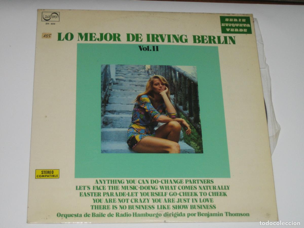 Discos de vinilo: DISCOFERTA - IRVING BERLIN - ED. ESPA&Ntilde;OLA 72 - Foto 1