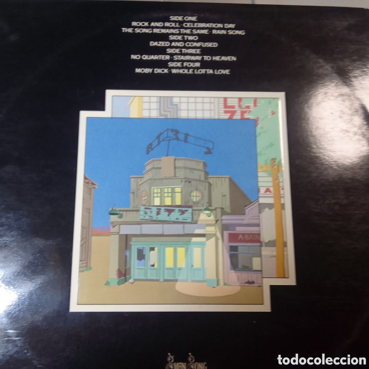 Discos de vinilo: LED ZEPPELIN THE SONG REMAINS THE SAME DOBLE LP - Foto 2
