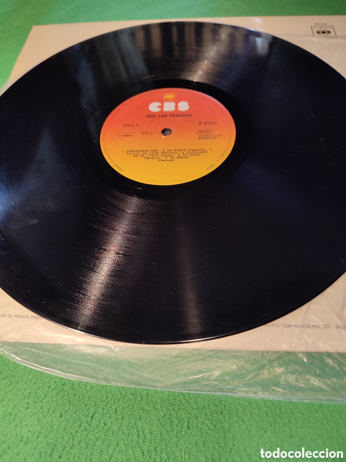 Discos de vinilo: Trio Los Panchos - Same - Foto 3