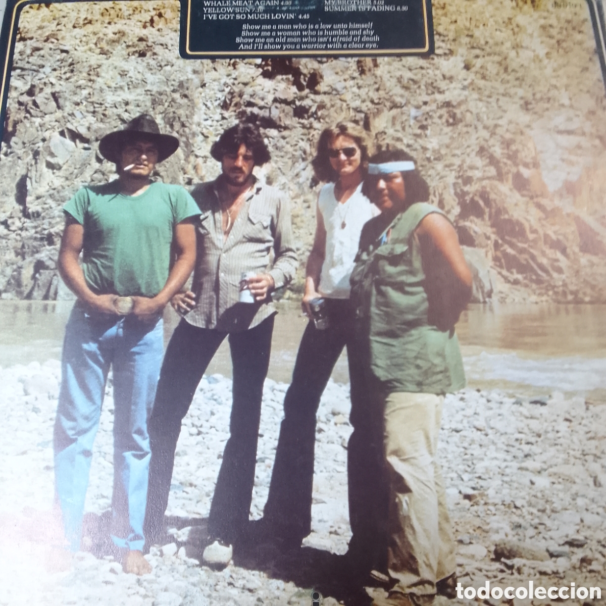 Discos de vinilo: JIM CAPALDI WHALE MEAT AGAIN - Foto 2