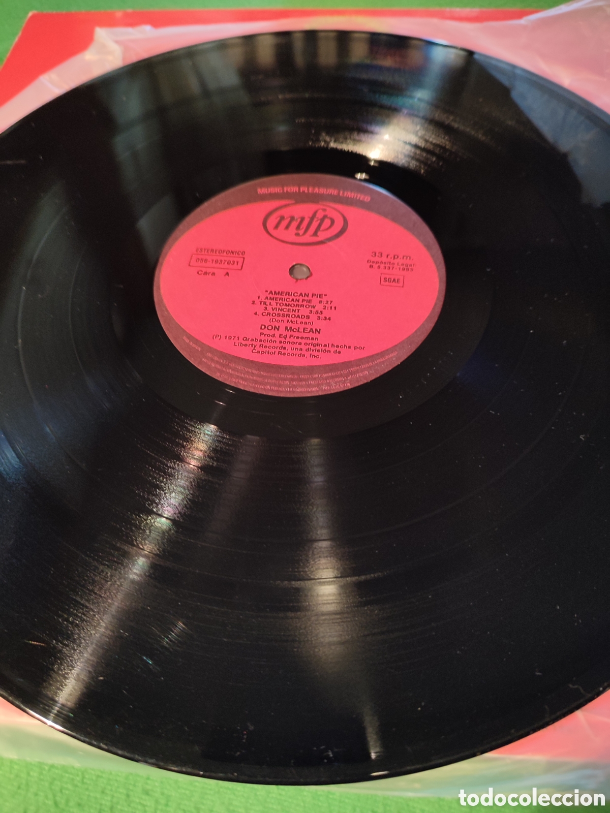 Discos de vinilo: Don McLean - American pie - Foto 3