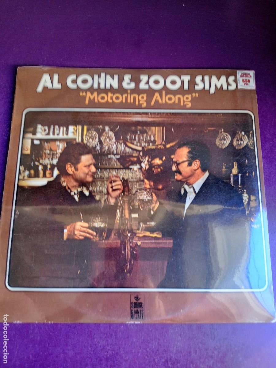 Discos de vinil: Al Cohn & Zoot Sims – Motoring Along - LP DISCOPHON 1976 PRECINTADO - JAZZ BOP