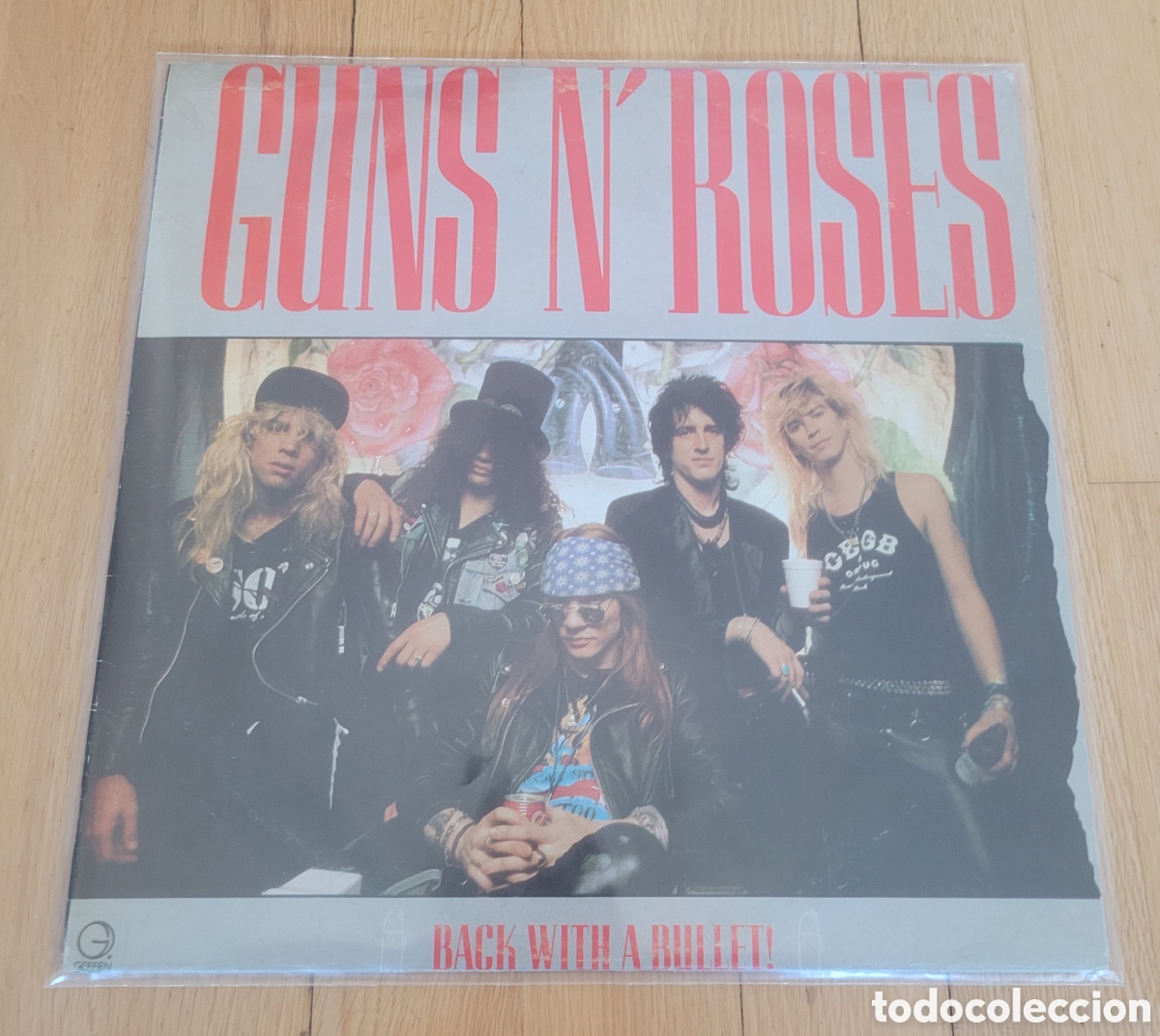 Discos de vinilo: Guns & Roses Back with a bullet doble lp. - Foto 1